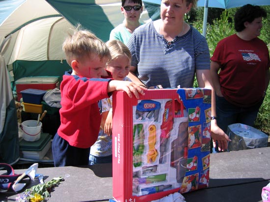 2006 family reunion in Yellowstone National Park